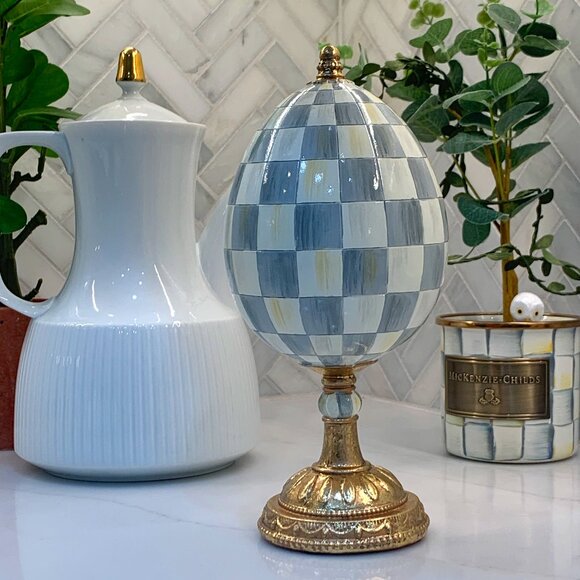 MacKenzie-Childs Touch of Pink Bunny Treasure Egg - Picture 6 of 16